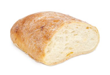 Ciabatta closeup hafif bir arka plan üzerinde