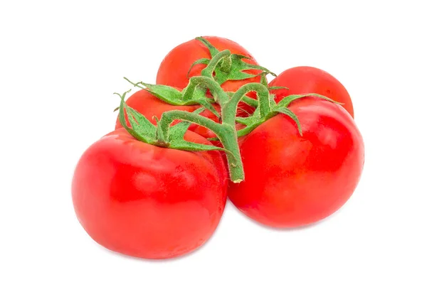 Υποκατάστημα του το closeup ώριμες κόκκινες ντομάτες — Φωτογραφία Αρχείου
