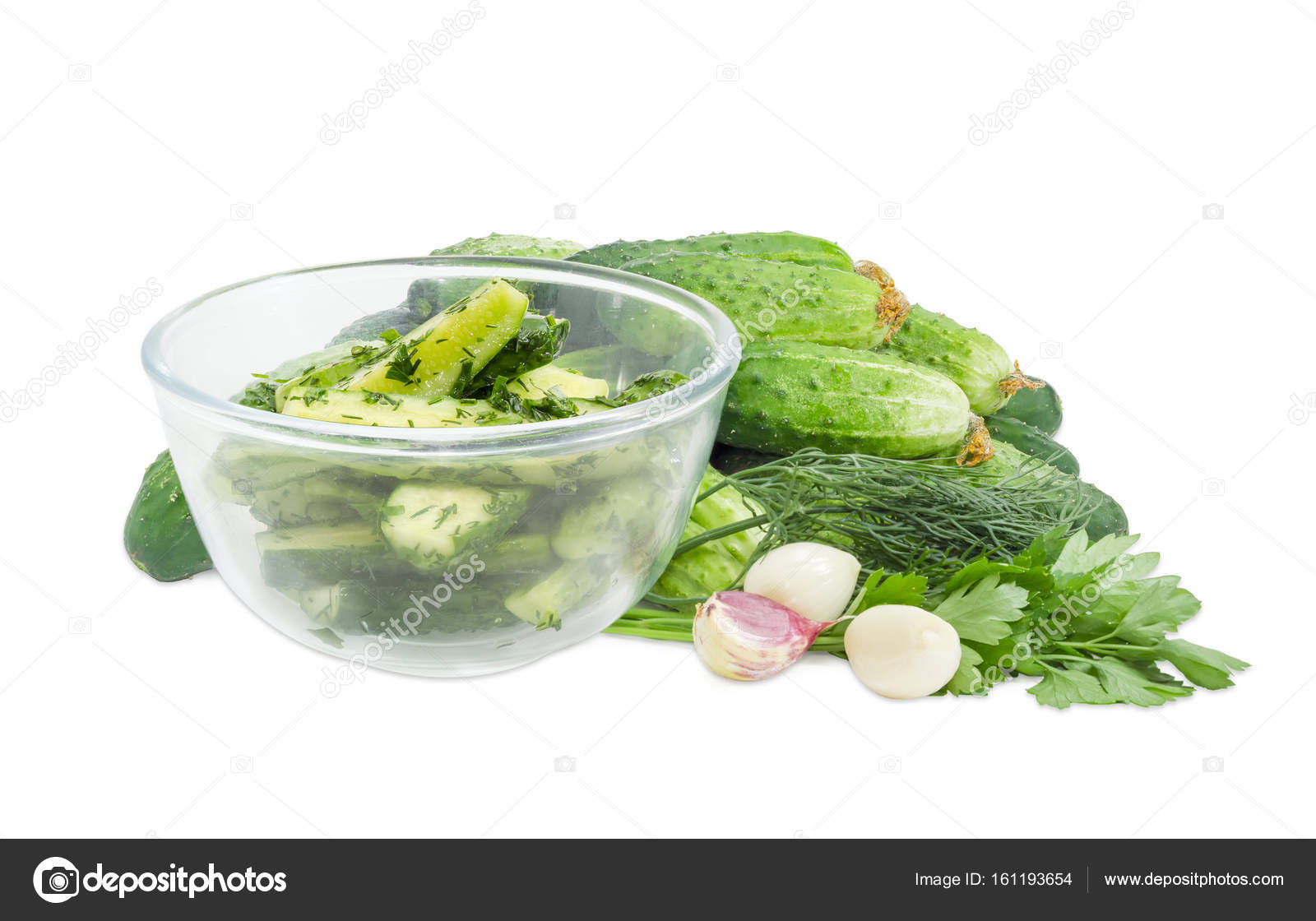 Lightly salted cucumbers in a package quickly and easily Lightly salted cucumbers in a package quickly and easily