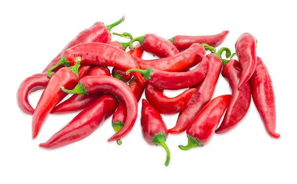 A piros paprika chili halom — Stock Fotó