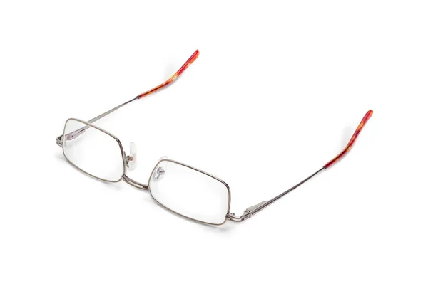 Lunettes de vue homme classique moderne en jante métallique — Photo