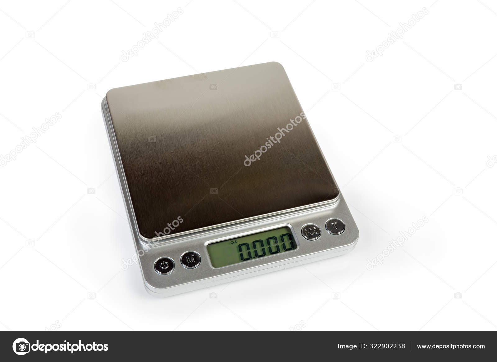 Precision Pro Digital Scale, White