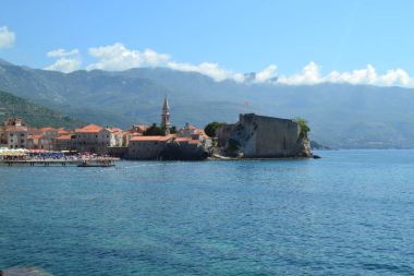 Karadağ. Budva. Eski şehir