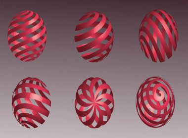 altı farklı şeritler Küre