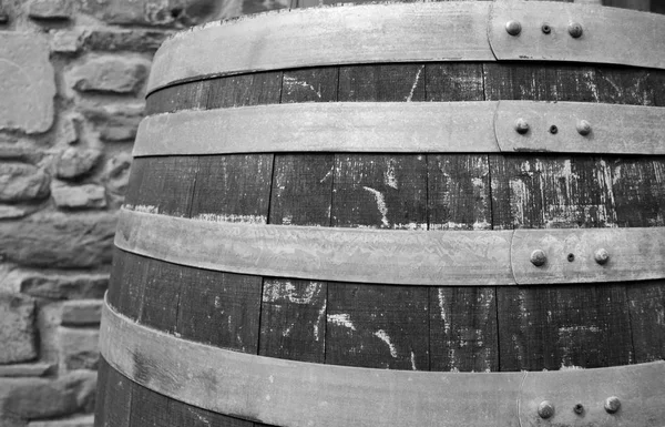 Four metals rings of a barrel — Stock Photo, Image