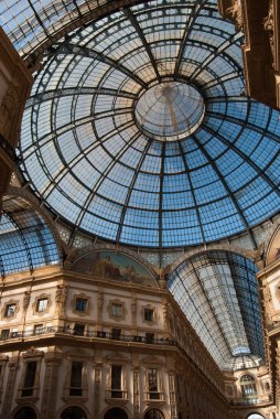 Vittorio Emanuele Galerisi Milano Merkezi parçası