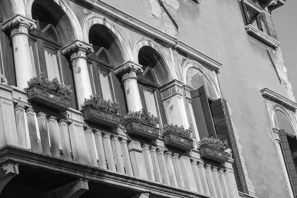 Взгляд Характерные Окна Венеции — стоковое фото