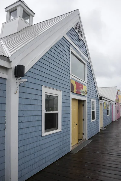 Colourful Buildings Spinnakers Landing Summerside Prince Edward Island Canada — Stock Photo, Image