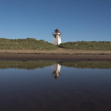 Deniz feneri Cavendish Beach, York, çok 34, Cavendish, Prince Edward Island, Kanada