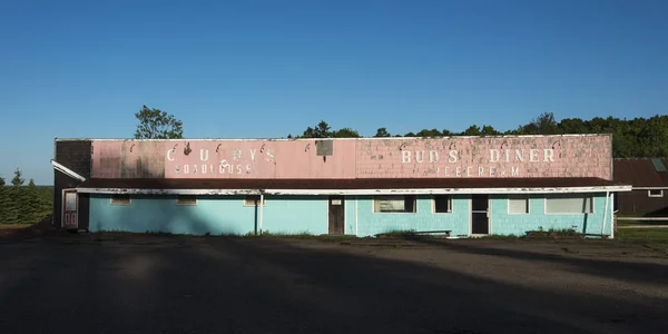 Edifício Abandonado Dunstaffnage Prince Edward Island Canadá Fotos De Bancos De Imagens