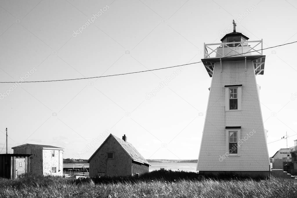 Lighthouse Sheds North Rustico Prince Edward Island Canada — Stock