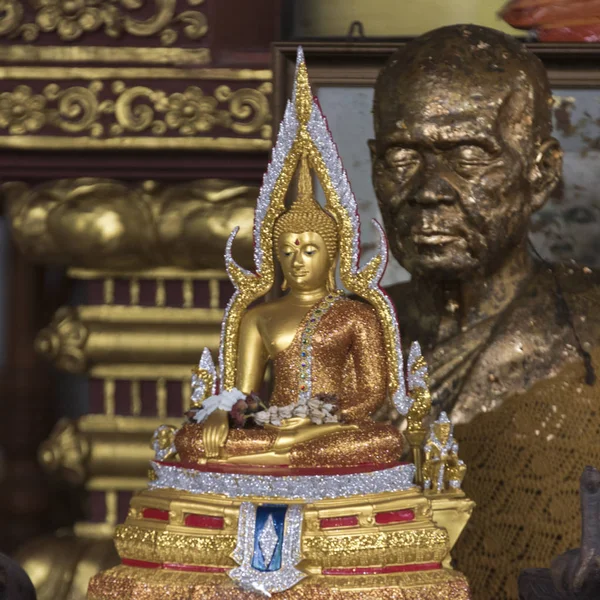 Close Estátua Buda Koh Samui Surat Thani Province Tailândia — Fotografia de Stock