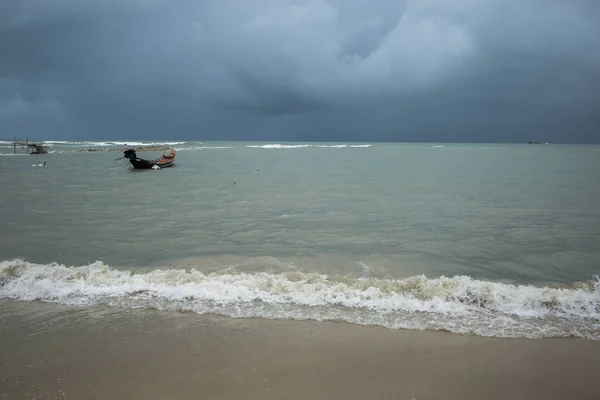 Storm Wolken Boven Zee Koh Samui Surat Thani Provincie Thailand — Stockfoto