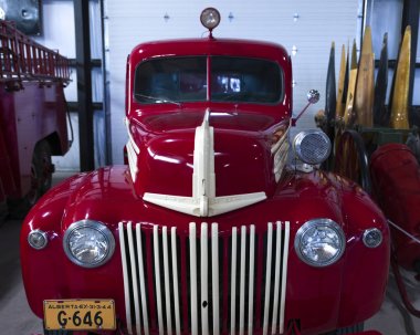 Ford itfaiye bombacı komut Museum of Canada, Nanton, Güney Alberta, Alberta, Kanada