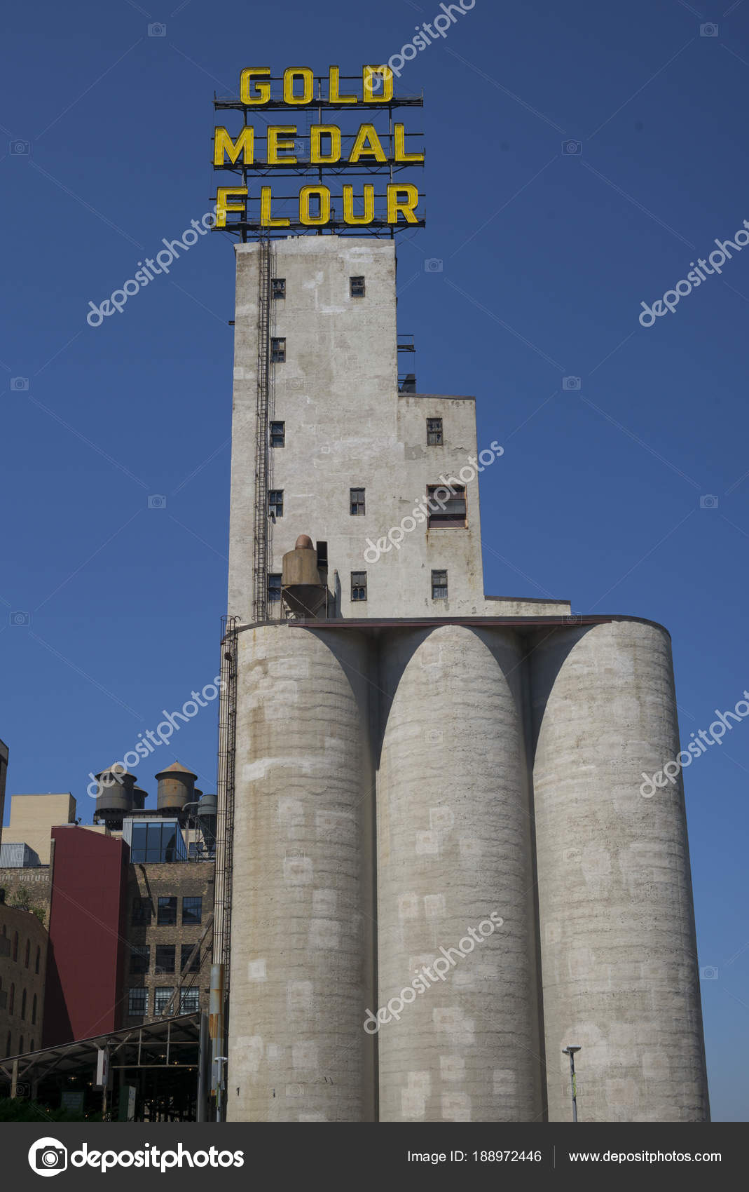 Gold Medal Flour Sign Mill City Museum Minneapolis Hennepin County