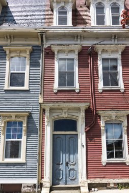 Cephe bir binanın, Saint John, New Brunswick, Amerika Birleşik Devletleri