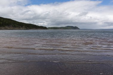 Fundy Körfezi, Fundy Milli Parkı, Alma, New Brunswick, Kanada doğal görünümü
