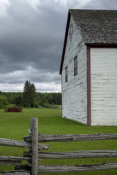 Амбар Ферме Доактаун Нью Брансуик Канада — стоковое фото
