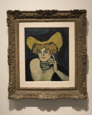 Pablo Picasso, İsrail Müzesi, Kudüs, İsrail tarafından kolye resim kadınla
