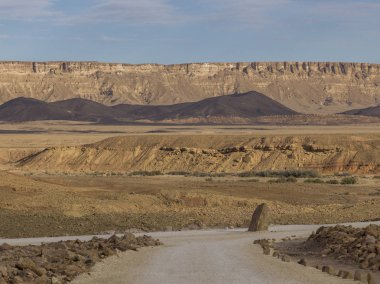 Çöl, Makhtesh Ramon, Negev Çölü, İsrail geçen yol