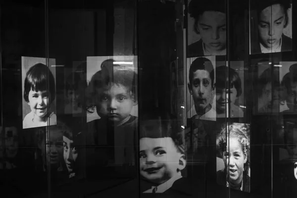 儿童纪念 大屠杀历史博物馆 Yad Vashem 耶路撒冷 以色列 — 图库照片