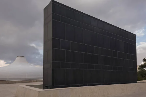 Mur Noir Qui Symbolise Les Fils Des Ténèbres Dans Sanctuaire — Photo