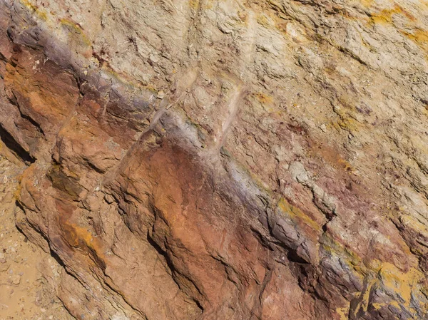 Close-up of rock in desert, Negev Desert, Israel