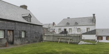 Evleri Köyü, kale, Louisbourg, Louisbourg, Cape Breton Adası, Nova Scotia, Kanada