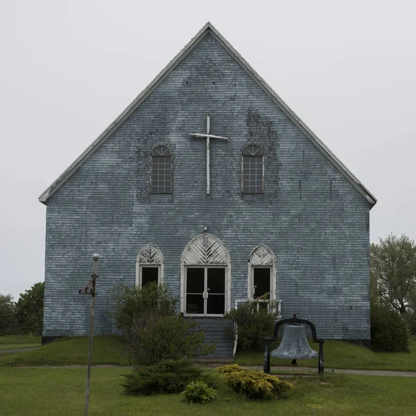 Facade Church Cape Breton Island Nova Scotia Canada — Stock Photo, Image