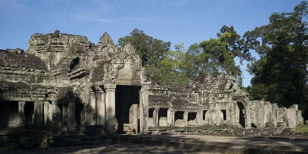 Ruinas Del Templo Banteay Kdei Angkor Siem Reap Camboya — Foto de Stock