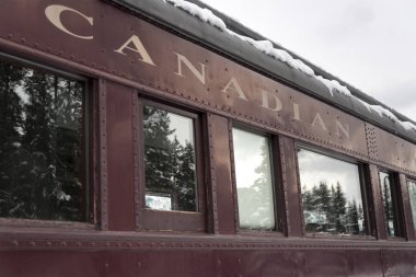 Kanada Pasifik tren, Banff National Park, Alberta, Kanada
