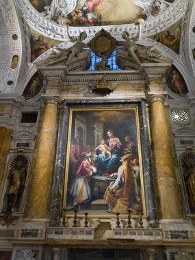 Fresk duvar, Museo dell'Opera del Duomo, Siena, Toskana, İtalya