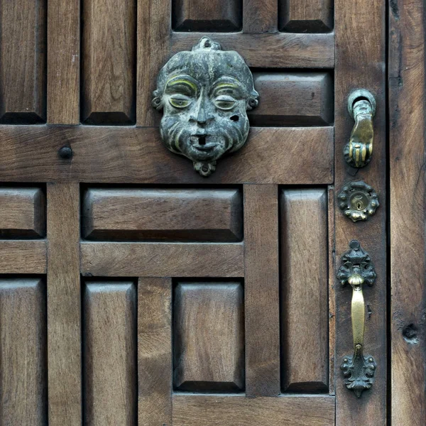 Kapı Zona Centro San Miguel Allende Guanajuato Meksika Close — Stok fotoğraf