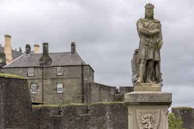 Robert Bruce Stirling, Scotland Stirling kalesinde heykeli