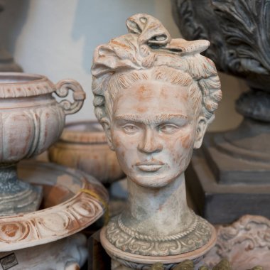 Antik el sanatları ürünleri, San Miguel de Allende, Guanajuato, Meksika Close-Up