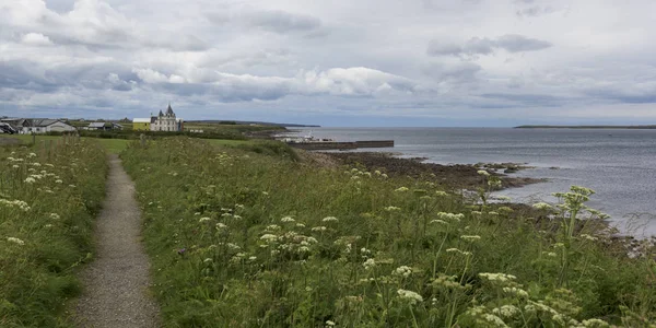 Vistas Panorámicas Aldea Costa John Groats Caithness Scottish Highlands Escocia — Foto de Stock