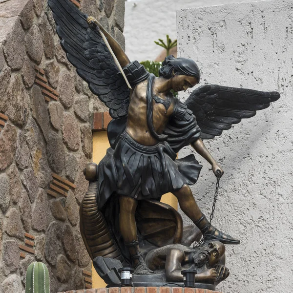 Close Statue Zona Centro San Miguel Allende Guanajuato Mexico — Stock Photo, Image