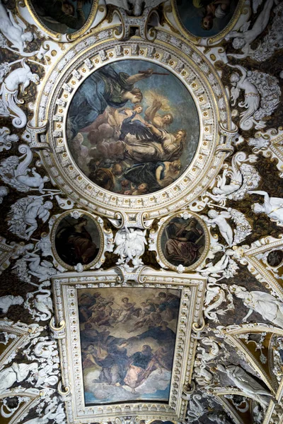 Frescos Techo Palacio Ducal Venecia Véneto Italia — Foto de Stock