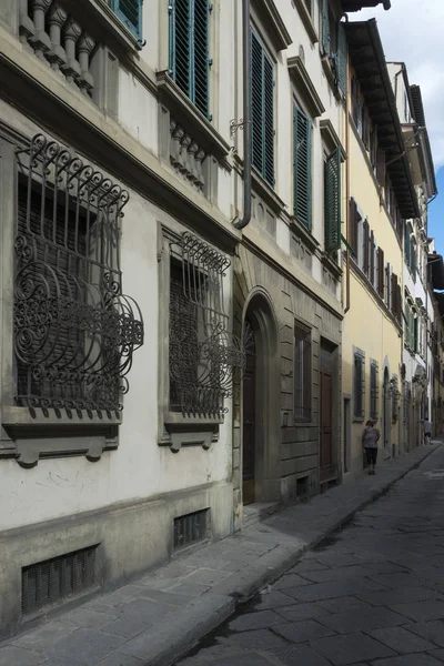 Buildings along street, Florence, Tuscany, Italy