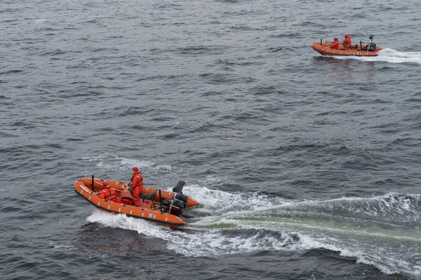 Lifeboats Sea Bowen Island British Columbia Canada — Stock Photo, Image