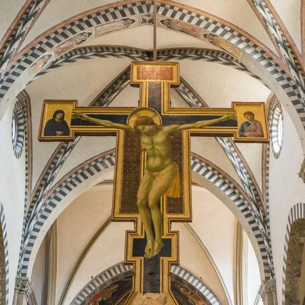 Haç Kilisesi Floransa Toskana Talya — Stok fotoğraf