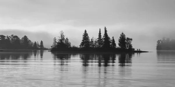 Hermosa Escena Naturaleza Lago Los Bosques Ontario Canadá — Foto de Stock