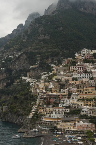 Ciudad Costa Amalfitana Positano Costa Amalfitana Salerno Campania Italia — Foto de Stock