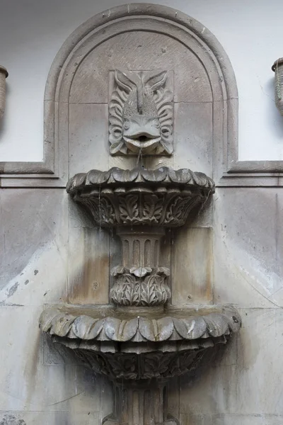 Detail Van Een Muur Fontein Zona Centro San Miguel Allende — Stockfoto