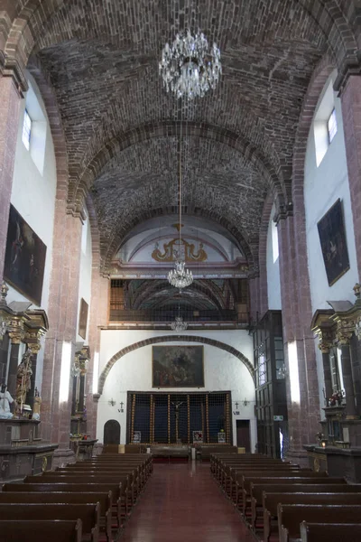 Interiér Kostela Zona Centro San Miguel Allende Guanajuato Mexiko — Stock fotografie