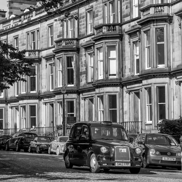 Automóviles West Maitland Street Edimburgo Escocia — Foto de Stock
