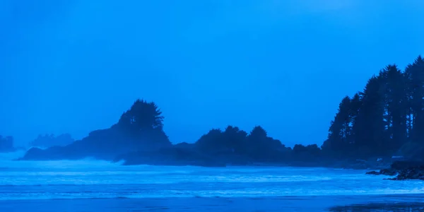 Blick Auf Strand Pazifischen Rand Nationalpark Reservat Tofino Vancouver Insel — Stockfoto