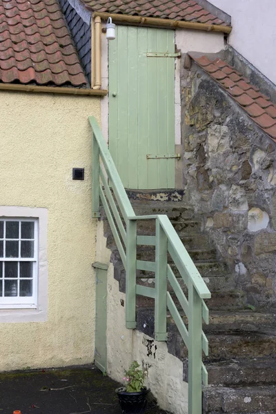 Escalera Exterior Una Casa Andrews Fife Escocia — Foto de Stock