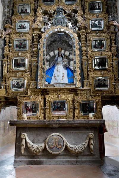 Altar Der Kirche Heiligtum Des Atotonilco San Miguel Allende Guanajuato — Stockfoto
