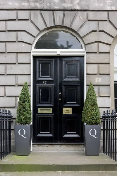 Detalle Arquitectónico Puerta Edimburgo Escocia — Foto de Stock